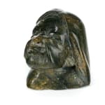 KIUGAK (KIAWAK) ASHOONA, O.C., R.C.A. (1933-2014) KINNGAIT (CAPE DORSET), Head of an Inuk, 1990s