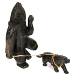 JACOB LOUIE (1903-1969) NUU-CHAH-NULTH (MOWACHAHT/MUCHALAHT), Model Totem Pole, c. 1920s or 1930s