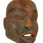VICTOR MICHAEL WEST, TLINGIT, CREE, AND CELTIC, VANCOUVER / UCLUELET, BC, "Raven-Human" Paddle, Jan 2012