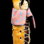 THOMASSIE KASUDLUAK, INUKJUAK (PORT HARRISON), Father Preparing Young Child for Summer Trek, 1987