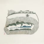 VICTORIA MAMNGUQSUALUK (1930-2016) QAMANI'TUAQ (BAKER LAKE), Untitled Work on Cloth, late 1970s