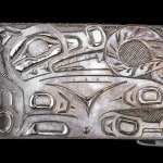 CAPTAIN ANDREW BROWN (1879-1962), HAIDA,MASSET, HAIDA GWAII, Model Totem Pole, c. 1950s / 1960s