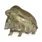 KANANGINAK POOTOOGOOK, R.C.A. (1935-2010) KINNGAIT (CAPE DORSET), Windswept Muskox, early 1990s