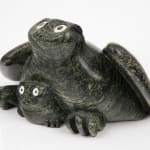 KENOJUAK ASHEVAK, C.C., R.C.A. (1927-2013) KINNGAIT (CAPE DORSET), Tuulliq Taanisiqtuq (Dancing Loon), 2006 #11