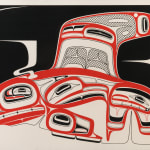 ROBERT DAVIDSON (GUUD SANS GLANS), C.M., O.B.C., (1946-) HAIDA, MASSET / WHITE ROCK, Killer Whale, 1983