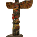 JOSEPHIE ACULIAK (1910-1968) INUKJUAK (PORT HARRISON), Curled Hare, Scenting Danger, 1960