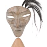 ELLEN SAVAGE (ELLEN SAVAGE XIDHOY) (1919-2004) DEG XINAG ATHABASCAN, Athabaskan Doll with Beaded Coat and Willow Root Basket, 12 Sept...