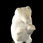 Attr: KENOJUAK ASHEVAK, C.C., R.C.A. (1927-2013) KINNGAIT (CAPE DORSET), Seated Dog, early 1970s
