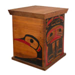 CALVIN HUNT, R.C.A. (1956-) KWAKWA̱KA̱ʼWAKW, Raven Releasing Sun, 1978