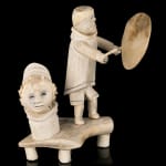 GOOTA ASHOONA (1967-) KINNGAIT (CAPE DORSET), Spirit with Hanging Janus-Face, 2000s