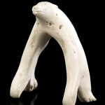 TOWKIE MANIAPIK (1914-D) PANNIQTUUQ (PANGNIRTUNG), Seated Polar Bear, c. 1979