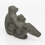 MARY KAHOOTSUAK MIKI (1920-1993) ARIVAT (ESKIMO POINT), Kneeling Woman, c. early 1970s