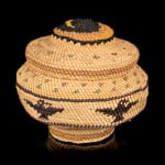 UNIDENTIFIED ALASKAN TSIMSHIAN ARTIST, Open Basket with Cherry Design, 1920s - 1930s