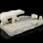 KENOJUAK ASHEVAK, C.C., R.C.A. (1927-2013) KINNGAIT (CAPE DORSET), Tuulliq Taanisiqtuq (Dancing Loon), 2006 #11