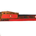 SUSAN POINT, C.C., R.C.A., O.B.C (1952-) MUSQUEAM, COAST SALISH, From the Sea (Four Orcas), 1997
