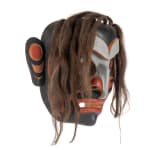 UNIDENTIFIED NUU-CHAH-NULTH ARTISTS, Two Miniature Baskets and a Miniature Rain Hat, 1990s