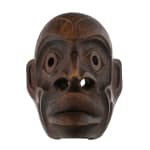 JACK JAMES (c. 1902-1980) KWAKWA̱KA̱ʼWAKW, Humanoid Mask, c. 1960s