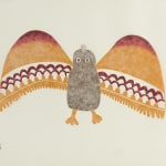 VICTORIA MAMNGUQSUALUK (1930-2016) QAMANI'TUAQ (BAKER LAKE), Untitled Work on Cloth, late 1970s