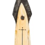 CAPTAIN ANDREW BROWN (1879-1962), HAIDA,MASSET, HAIDA GWAII, Model Totem Pole, c. 1950s / 1960s