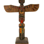 JOSEPHIE ACULIAK (1910-1968) INUKJUAK (PORT HARRISON), Curled Hare, Scenting Danger, 1960