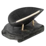 JOSEPHIE ACULIAK (1910-1968) INUKJUAK (PORT HARRISON), Curled Hare, Scenting Danger, 1960