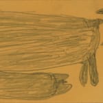 GOOTA ASHOONA (1967-) KINNGAIT (CAPE DORSET), Spirit with Hanging Janus-Face, 2000s