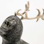 JACOB IRKOK (1937-2009) ARVIAT (ESKIMO POINT), Standing Caribou, c. late 1960s