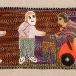 MARY KAHOOTSUAK MIKI (1920-1993) ARIVAT (ESKIMO POINT), Kneeling Woman, c. early 1970s