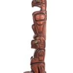 UNIDENTIFIED YUITS (SIBERIAN YU'PIK) ARTIST, Letter Opener with Head of a Woman Finial, 1970s