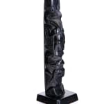 ARTHUR MOODY (1887-1967) SKIDEGATE, B.C., Model Totem Pole, mid-late 1940s