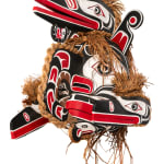RANDY STIGLITZ (1956-) COAST SALISH / CREE, VANCOUVER, B.C., Dzunuḵ̓wa (Wild Woman)