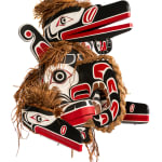 RANDY STIGLITZ (1956-) COAST SALISH / CREE, VANCOUVER, B.C., Dzunuḵ̓wa (Wild Woman)