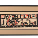 UNIDENTIFIED NUU-CHAH-NULTH ARTISTS, Two Miniature Baskets and a Miniature Rain Hat, 1990s