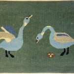 MALAYA TEEMOTEE (1954-) IQALUIT (FROBISHER BAY) / PANNIQTUUQ (PANGNIRTUNG), Nesting Geese (#208), before 1982*