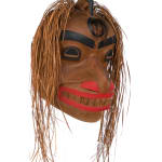 VICTOR MICHAEL WEST, TLINGIT, CREE, AND CELTIC, VANCOUVER / UCLUELET, BC, "Raven-Human" Paddle, Jan 2012