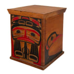 CALVIN HUNT, R.C.A. (1956-) KWAKWA̱KA̱ʼWAKW, Raven Releasing Sun, 1978