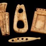 HISTORIC PERIOD INUIT OR POSSIBLY THULE CULTURE MAKERS, Implements and Amulets, c. 19th century or earlier