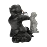 THOMASSIE KASUDLUAK, INUKJUAK (PORT HARRISON), Father Preparing Young Child for Summer Trek, 1987