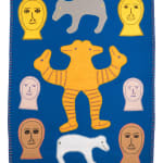 GOOTA ASHOONA (1967-) KINNGAIT (CAPE DORSET), Spirit with Hanging Janus-Face, 2000s