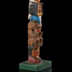 SUSAN POINT, C.C., R.C.A., O.B.C (1952-) MUSQUEAM, COAST SALISH, From the Sea (Four Orcas), 1997