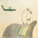 VICTORIA MAMNGUQSUALUK (1930-2016) QAMANI'TUAQ (BAKER LAKE), Untitled Work on Cloth, late 1970s