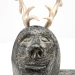 JACOB IRKOK (1937-2009) ARVIAT (ESKIMO POINT), Standing Caribou, c. late 1960s
