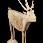 JACOB IRKOK (1937-2009) ARVIAT (ESKIMO POINT), Standing Caribou, c. late 1960s