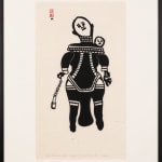 PAULASSIE POOTOOGOOK (1927-2006) KINNGAIT (CAPE DORSET), Muskox, 1966