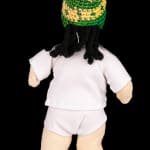 ELLEN SAVAGE (ELLEN SAVAGE XIDHOY) (1919-2004) DEG XINAG ATHABASCAN, Athabaskan Doll with Beaded Coat and Willow Root Basket, 12 Sept...