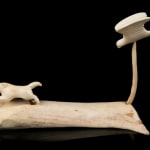 KENOJUAK ASHEVAK, C.C., R.C.A. (1927-2013) KINNGAIT (CAPE DORSET), Tuulliq Taanisiqtuq (Dancing Loon), 2006 #11