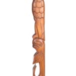UNIDENTIFIED NUU-CHAH-NULTH ARTISTS, Two Miniature Baskets and a Miniature Rain Hat, 1990s