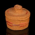 UNIDENTIFIED TLINGIT ARTIST, Rattle Top Basket, c. 1900