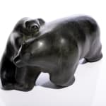 Possibly: ERIC NIUQTUK (1937-1994) QAMANI’TUAQ (BAKER LAKE), Mother Polar Bear with Playful Cub