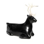 GOOTA ASHOONA (1967-) KINNGAIT (CAPE DORSET), Spirit with Hanging Janus-Face, 2000s